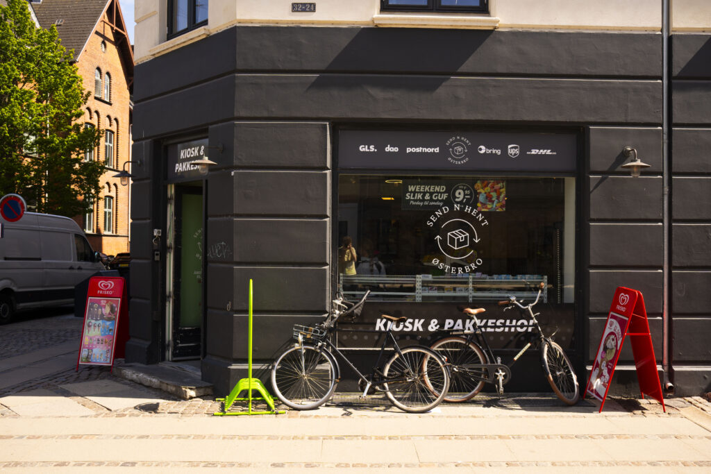 Pakkeshop københavn